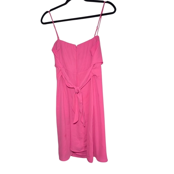Socialite Fuchsia Spaghetti Strap Dress - Picture 4 of 6